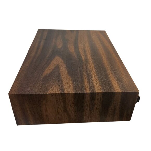 Vintage Wooden Cassette Storage Organizer With 3 Drawers Holds 42 tapes - Picture 11 of 16